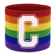 Rainbow Captain's Armband for Football Teams in Adult and Kids Sizes